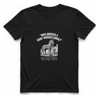 Trojan Horse Deadpan Satire T-Shirt - Black front