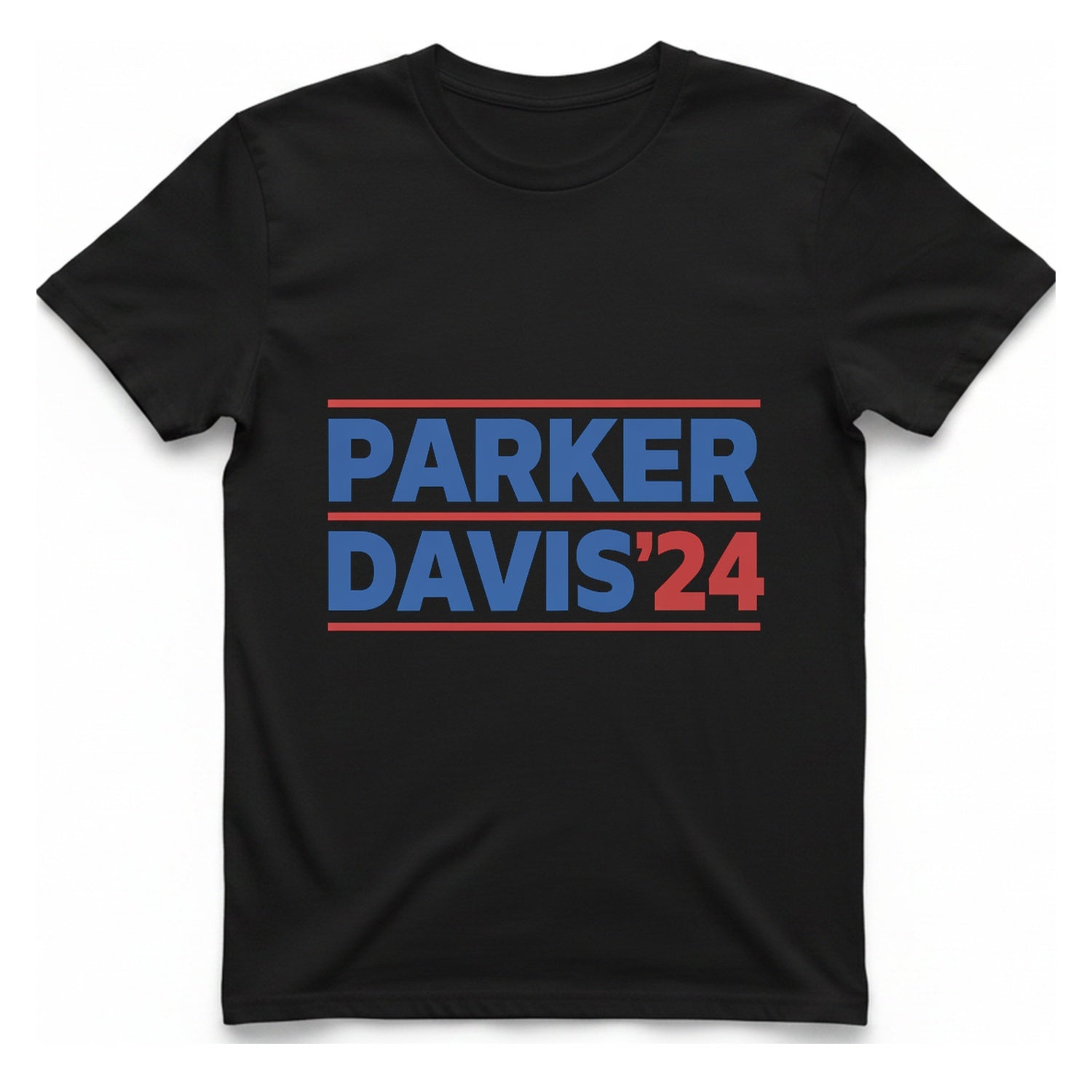 Parker Davis T-Shirt - Black front