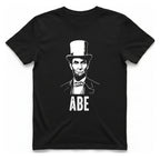Abe Lincoln T-Shirt - Black front