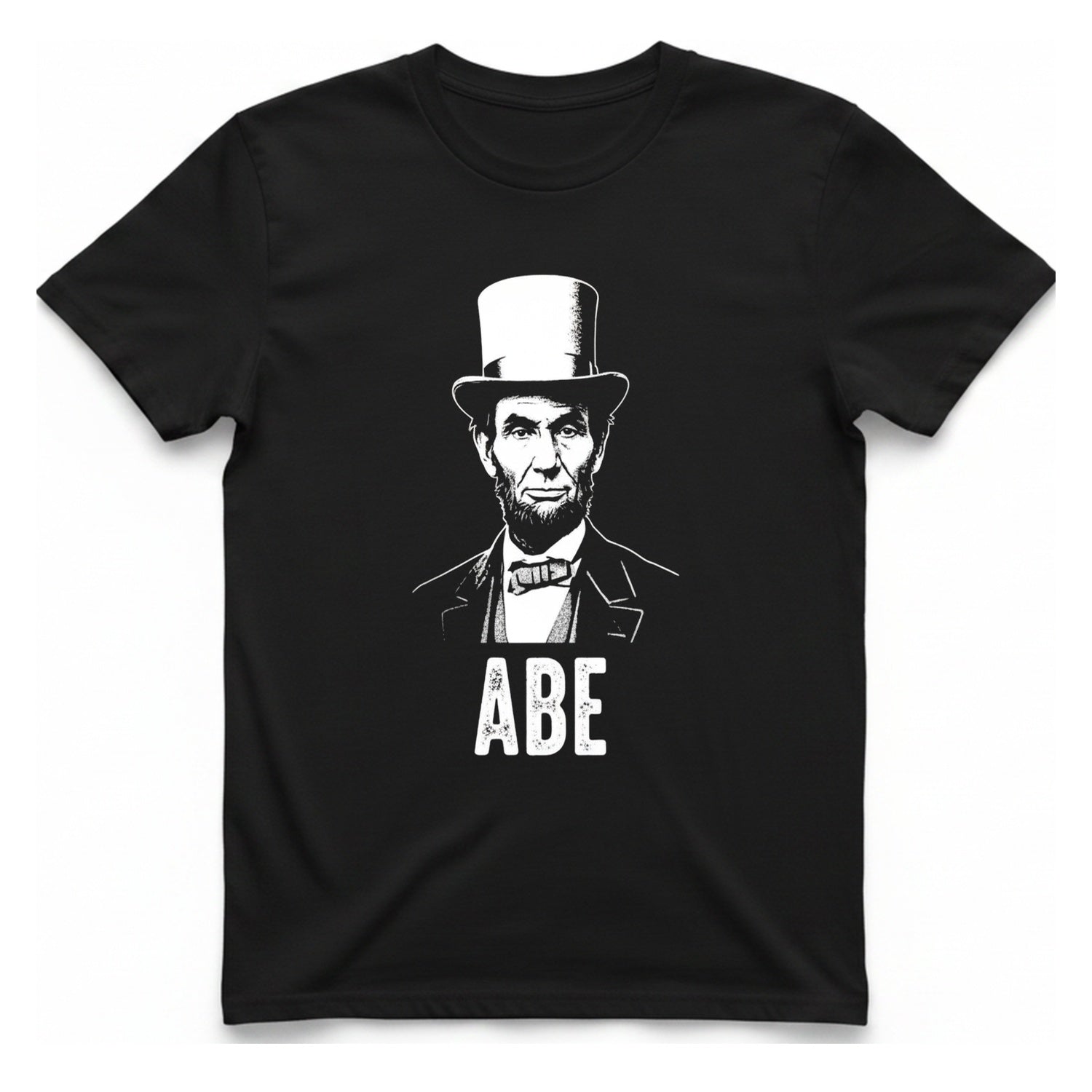 Abe Lincoln T-Shirt - Black front
