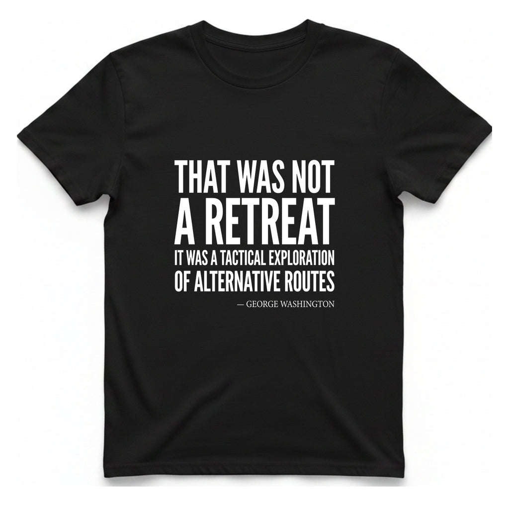 Washington Strategic Relocation T-Shirt - Black front