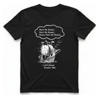 Leif Erikson Don'T Be Round T-Shirt - Black front