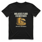 Boston Molasses Flood Tour T-Shirt - Black front