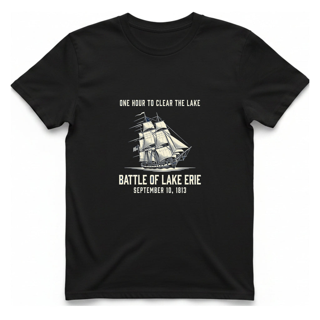 Battle of Lake Erie T-Shirt - Black front