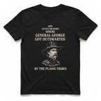 Little Bighorn Outsmarted T-Shirt - Black front