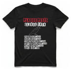 Plague Pests Global Trek T-Shirt - Black front
