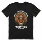 Viriathus Warrior T-Shirt - Black front