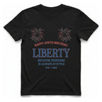 Happy 250Th Birthday Liberty T-Shirt - Black front