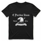 E Pluribus Unum T-Shirt - Black front
