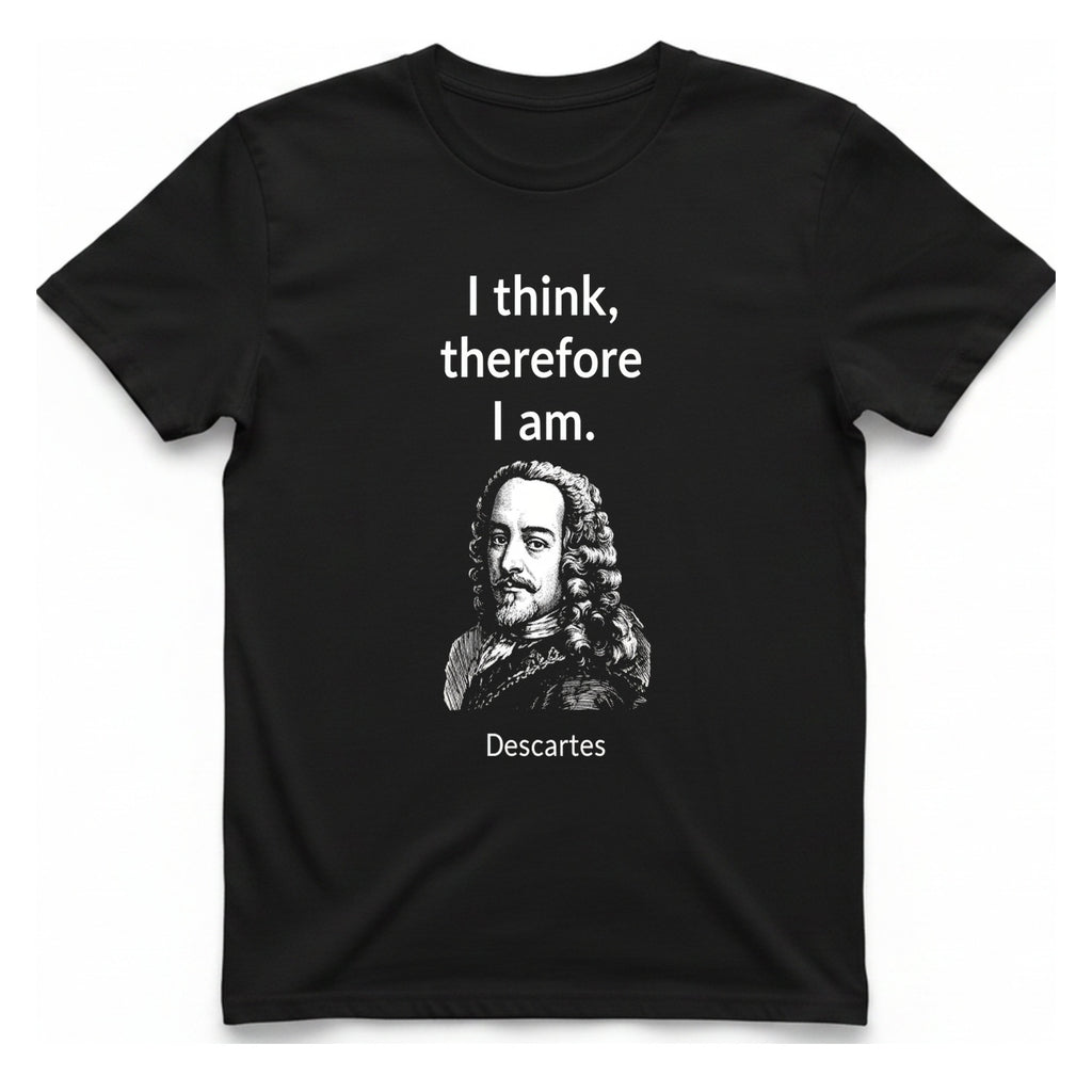 Cogito Ergo Sum T-Shirt - Black front
