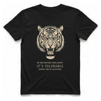 It Tolerable Tiger T-Shirt - Black front