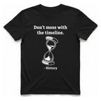 Time Travel Paradox T-Shirt - Black front