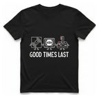 Good Times Last T-Shirt - Black front