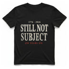 Still Not Subject T-Shirt - Black front