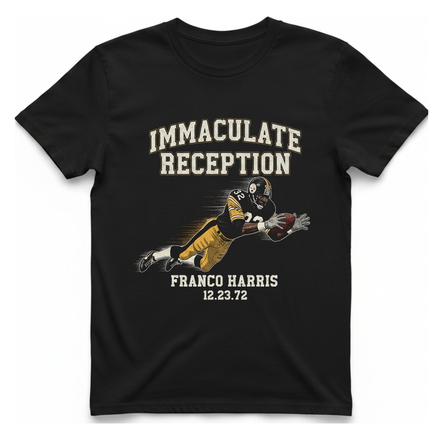 Immaculate Reception T-Shirt - Black front