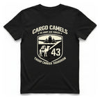 Cargo Camels WWII Usaaf Troop T-Shirt - Black front