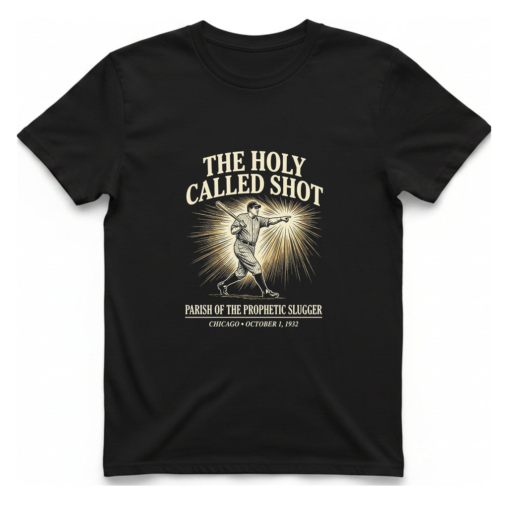 Divine Called Shot T-Shirt - Black front