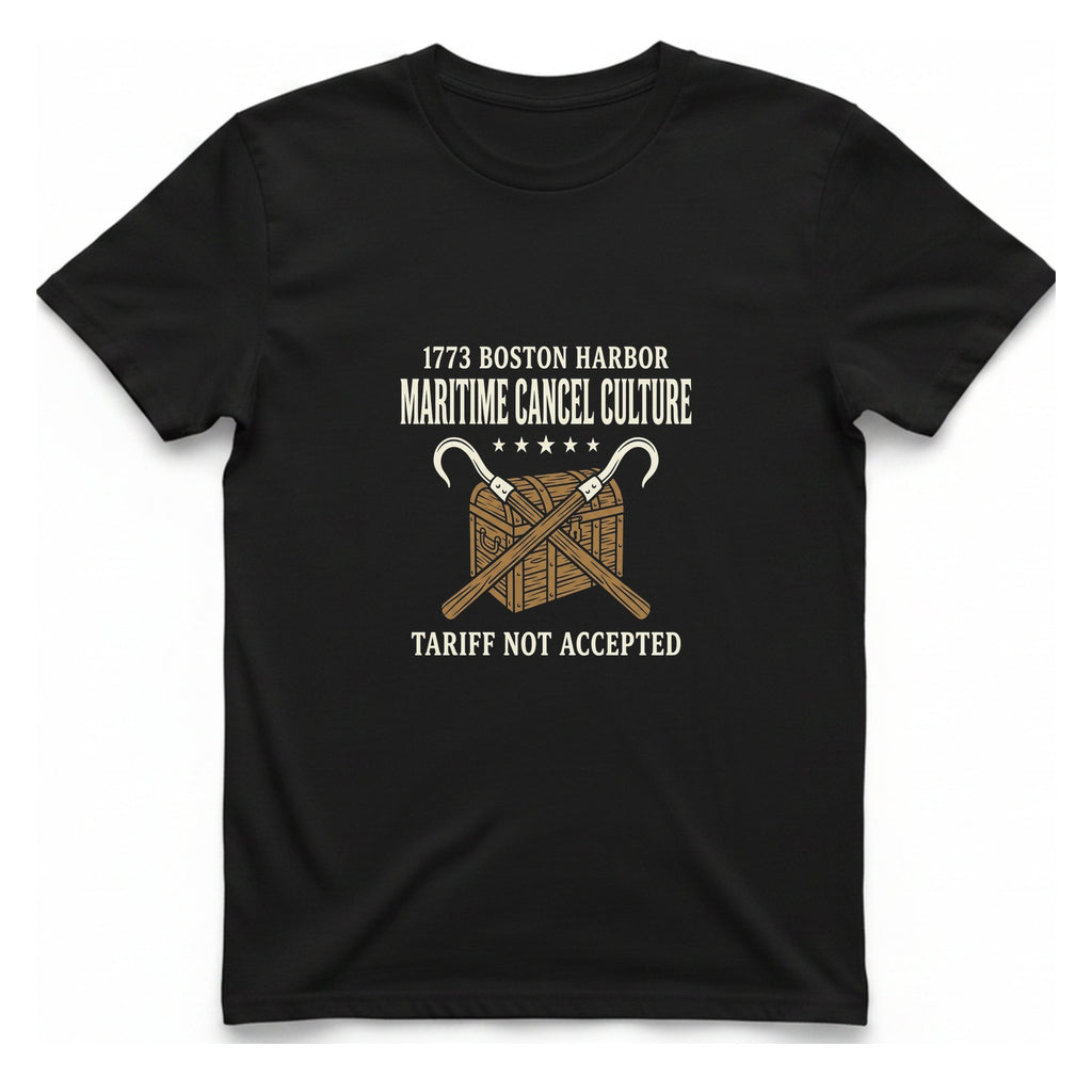 Maritime Cancel Culture T-Shirt - Black front