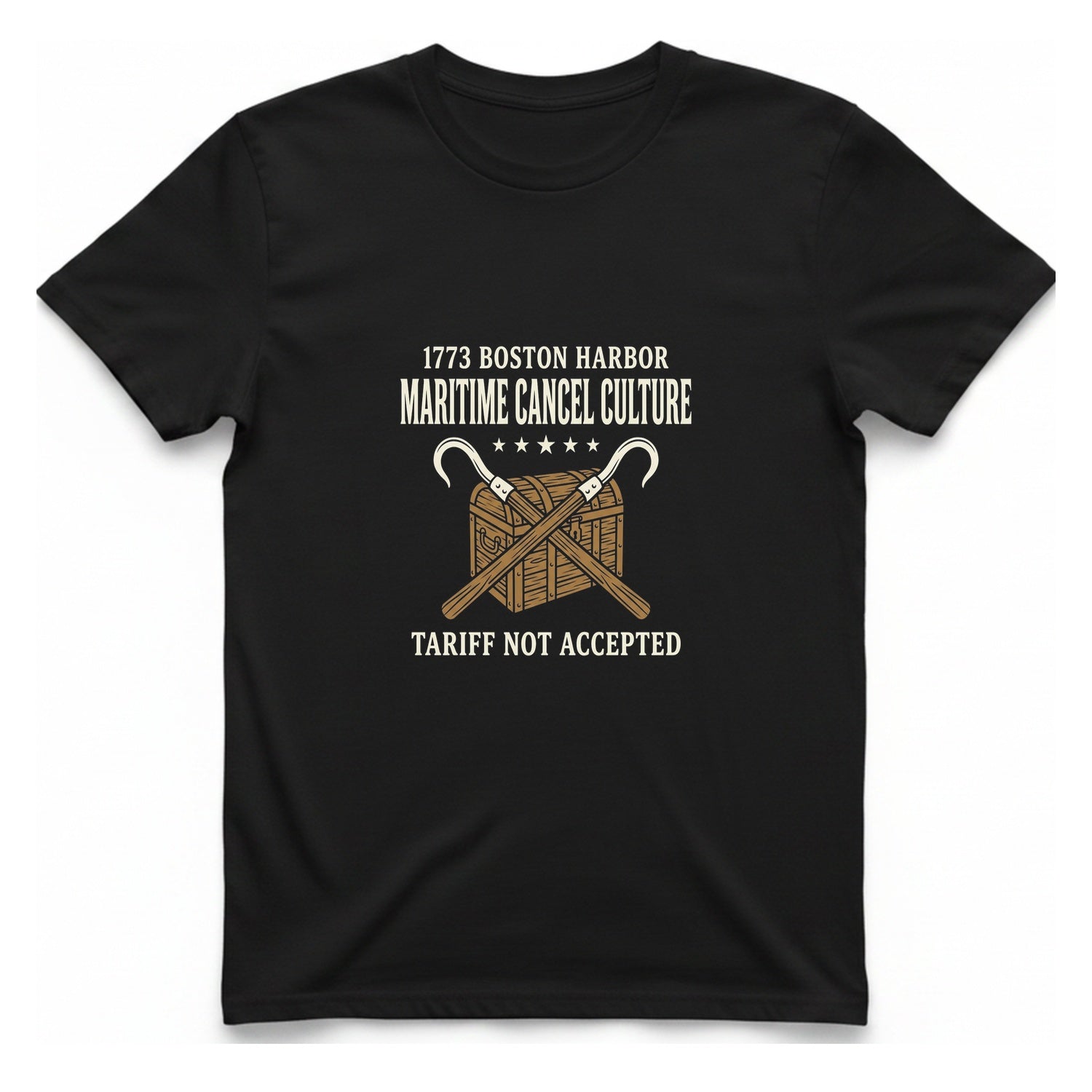 Maritime Cancel Culture T-Shirt - Black front