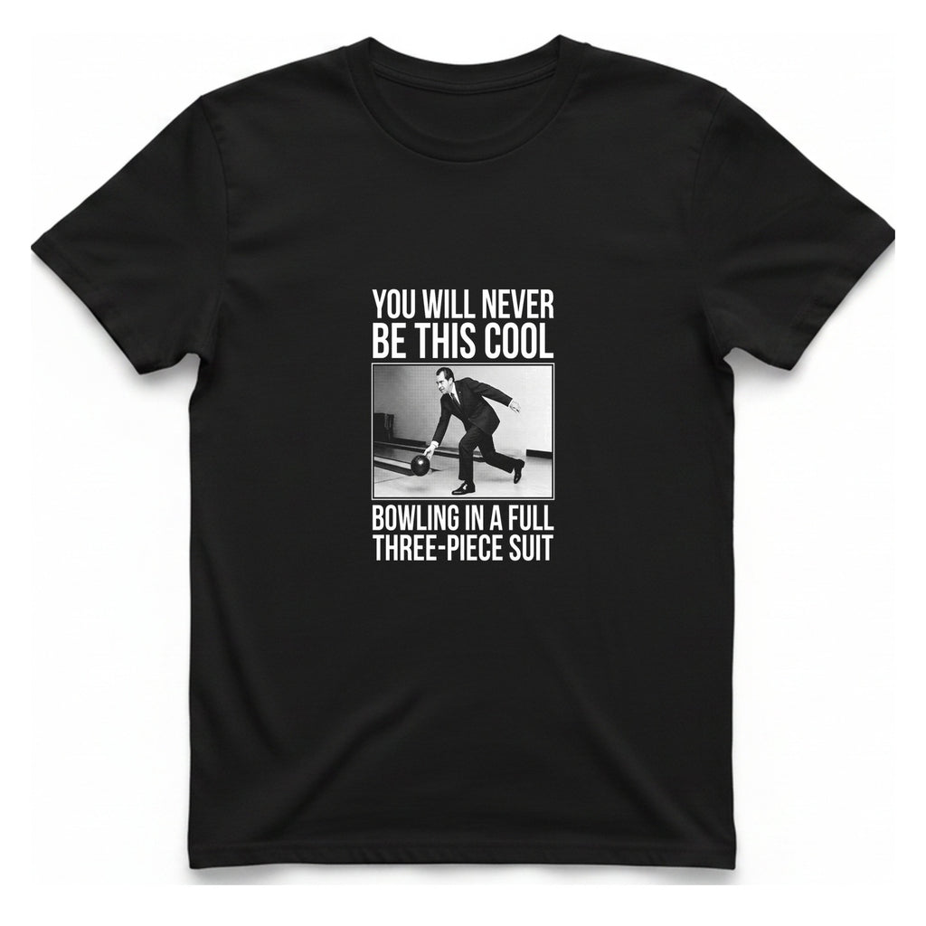 Nixon Suit Bowling Flex T-Shirt - Black front