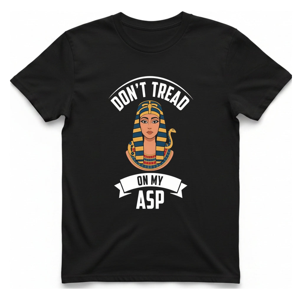Cleopatra Asp T-Shirt - Black front