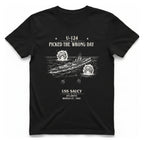 U Picked The Wrong Day T-Shirt - Black front