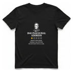 Inaugural Address Review T-Shirt - Black front
