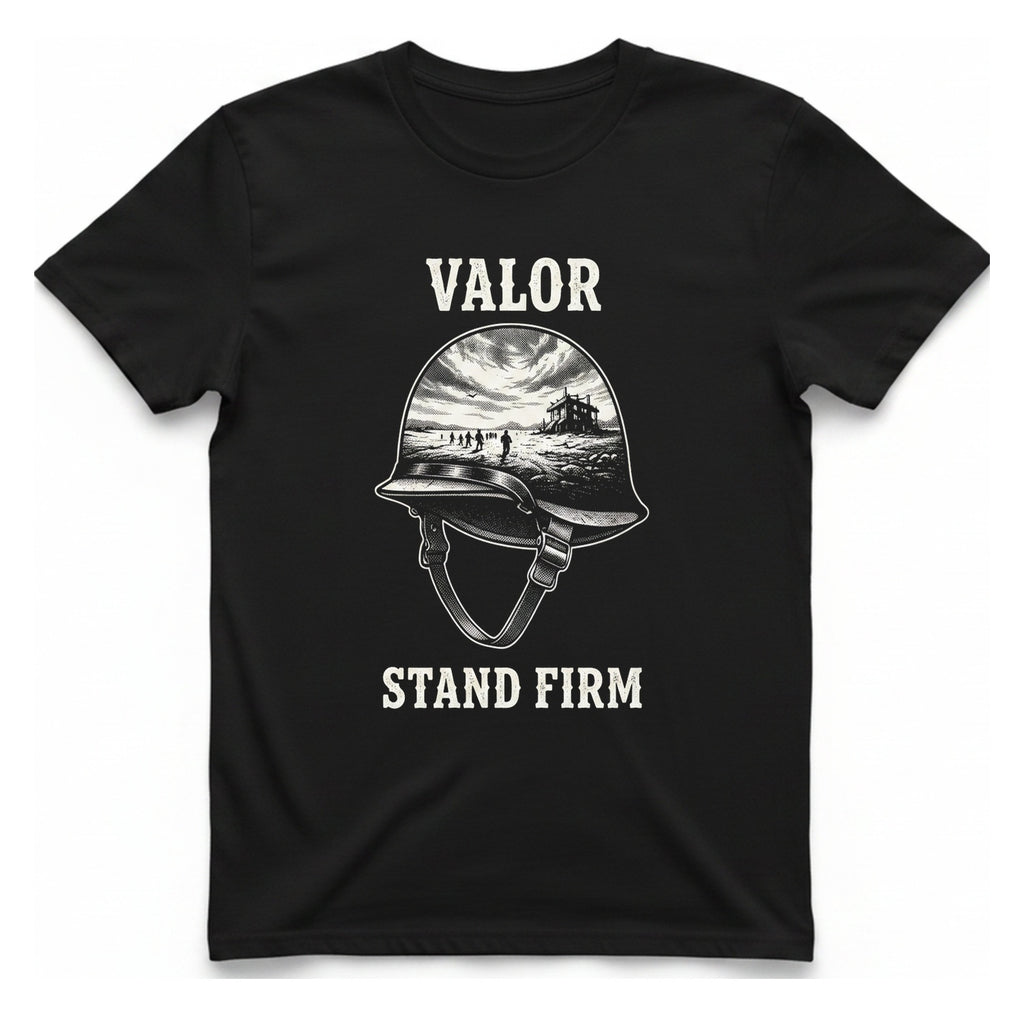 Valor Stand Firm T-Shirt - Black front