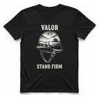 Valor Stand Firm T-Shirt - Black front