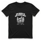 Trojan Wooden Horse T-Shirt - Black front