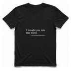 Industrial Revolution Quote T-Shirt - Black front