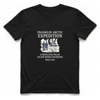 Franklin Arctic Expedition Escape Room T-Shirt - Black front