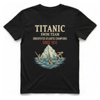Titanic Swim Team T-Shirt - Black front