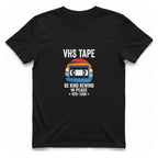 Vhs Tape Memorial T-Shirt - Black front