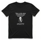 Madison Constitution Deadline T-Shirt - Black front
