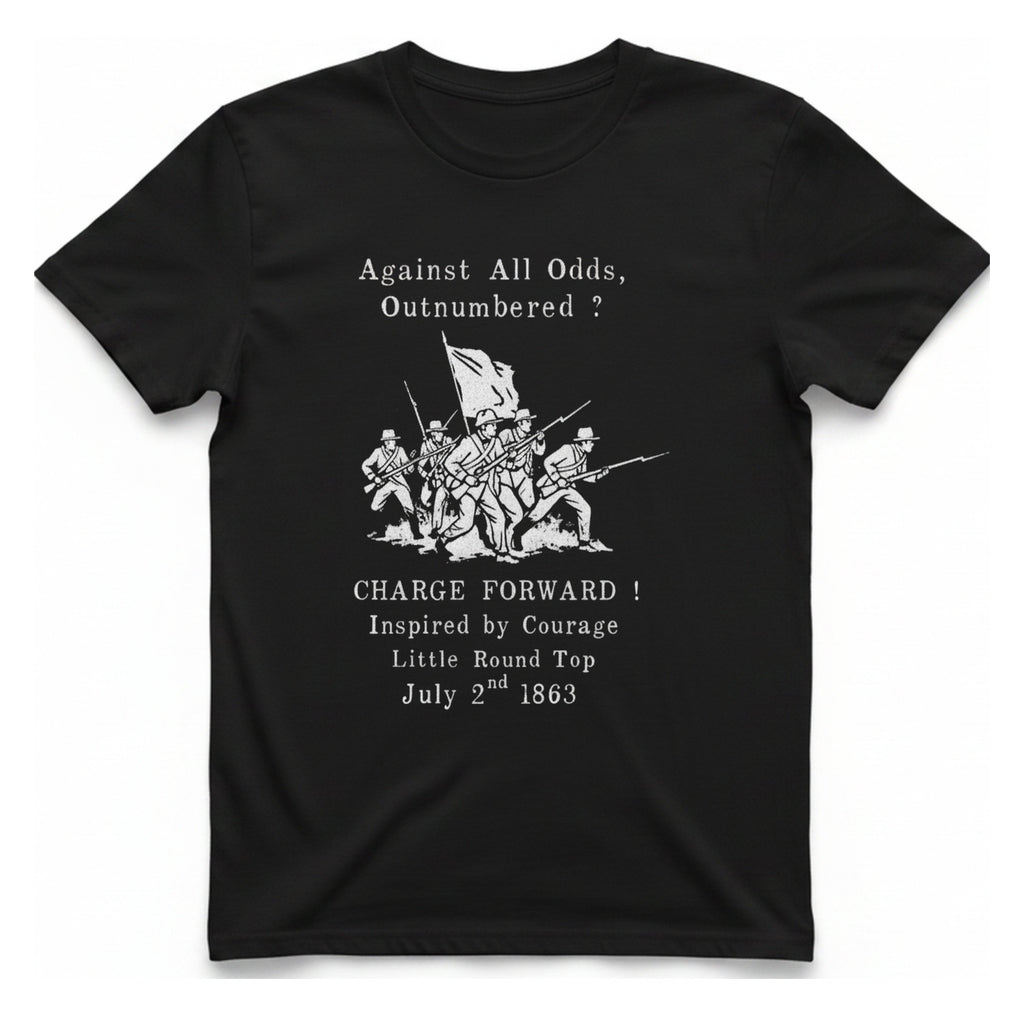 Little Round Top Charge T-Shirt - Black front