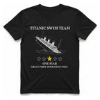 Titanic Swim Team T-Shirt - Black front
