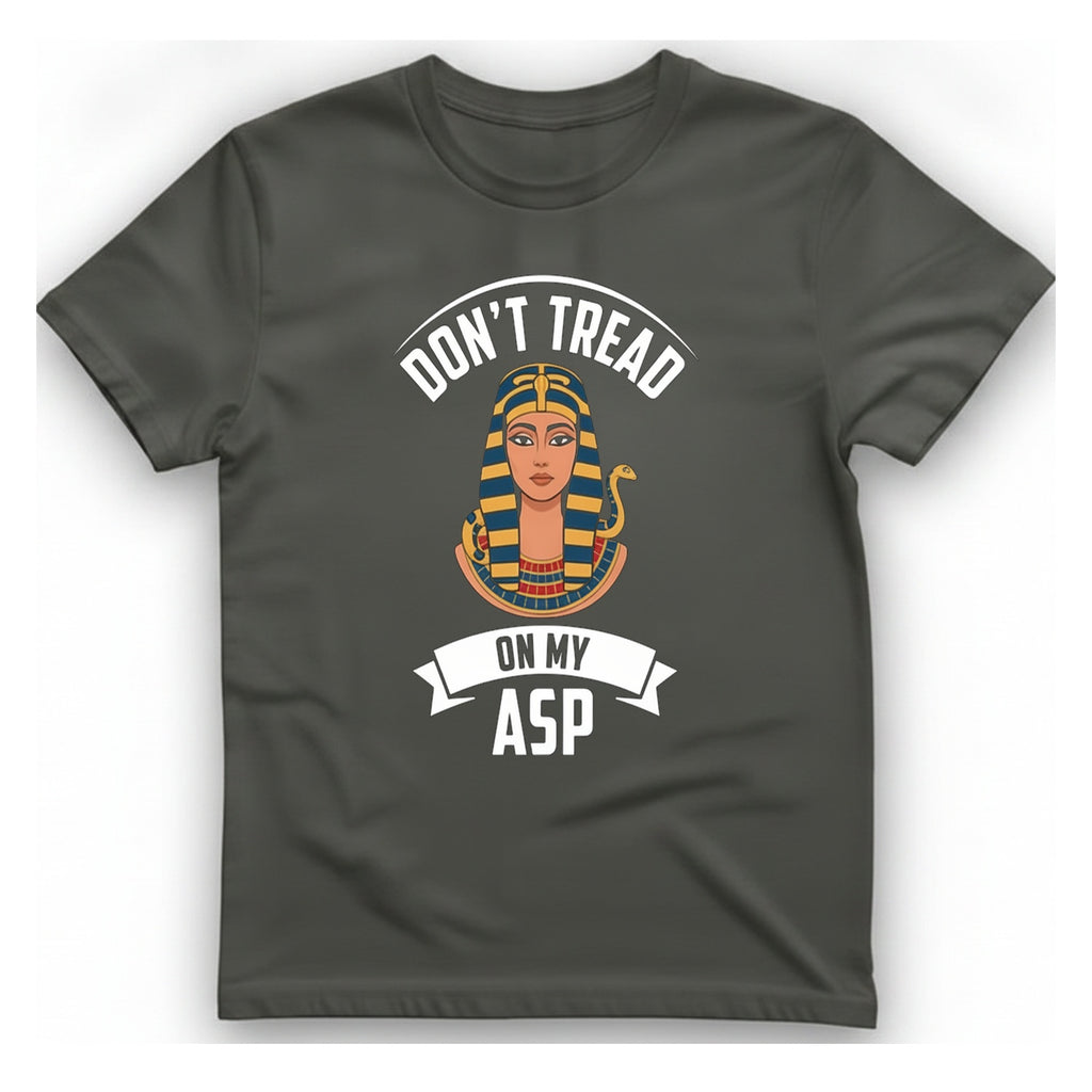 Cleopatra Asp T-Shirt - Charcoal front
