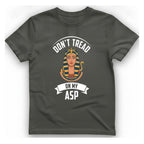 Cleopatra Asp T-Shirt - Charcoal front