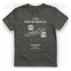 U Picked The Wrong Day T-Shirt - Charcoal front