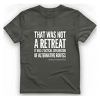 Washington Strategic Relocation T-Shirt - Charcoal front