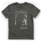 Frontier Explorer Uncharted T-Shirt - Charcoal front