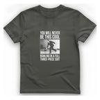 Nixon Suit Bowling Flex T-Shirt - Charcoal front