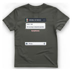Texas Independence Group Chat T-Shirt - Charcoal front
