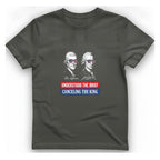 Jefferson Hancock Canceling The King T-Shirt - Charcoal front