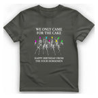 Four Horsemen Birthday Party T-Shirt - Charcoal front