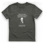 Madison Bill of Rights Deadline T-Shirt - Charcoal front
