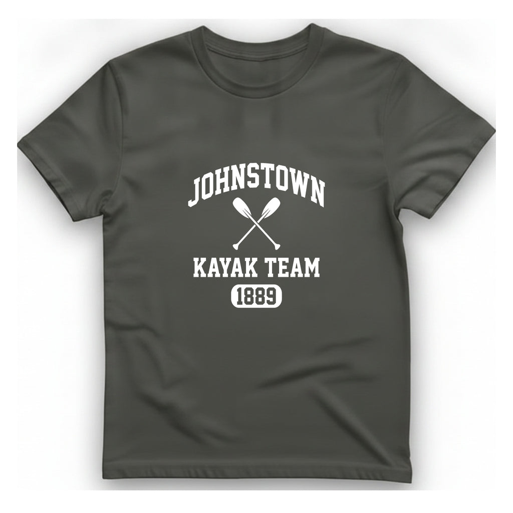 Johnstown Kayak Team T-Shirt - Charcoal front