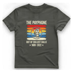 Public Payphone Memorial T-Shirt - Charcoal front