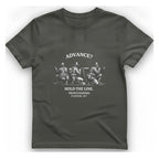 Flanders Trench Raiders T-Shirt - Charcoal front